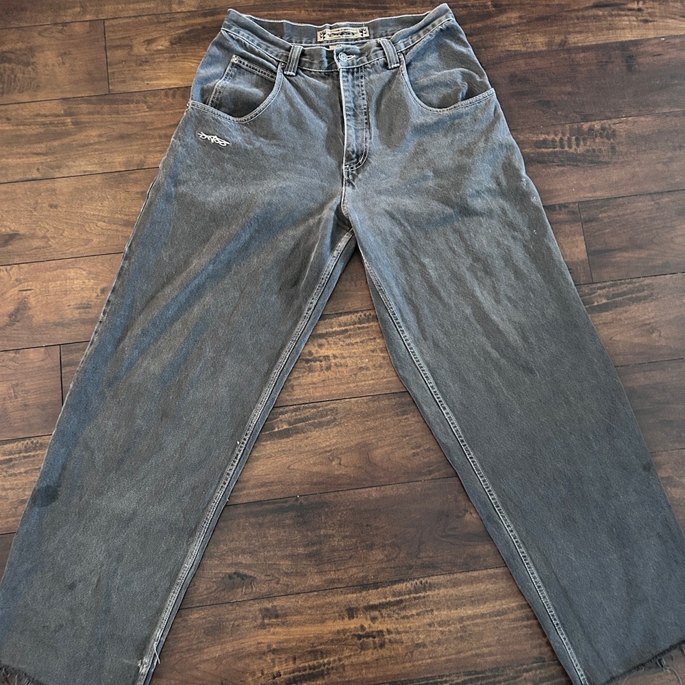 Grey jnco jeans